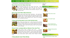 Desktop Screenshot of cara-memasak.com